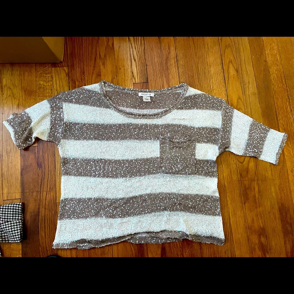 Arden B glitter sweater
